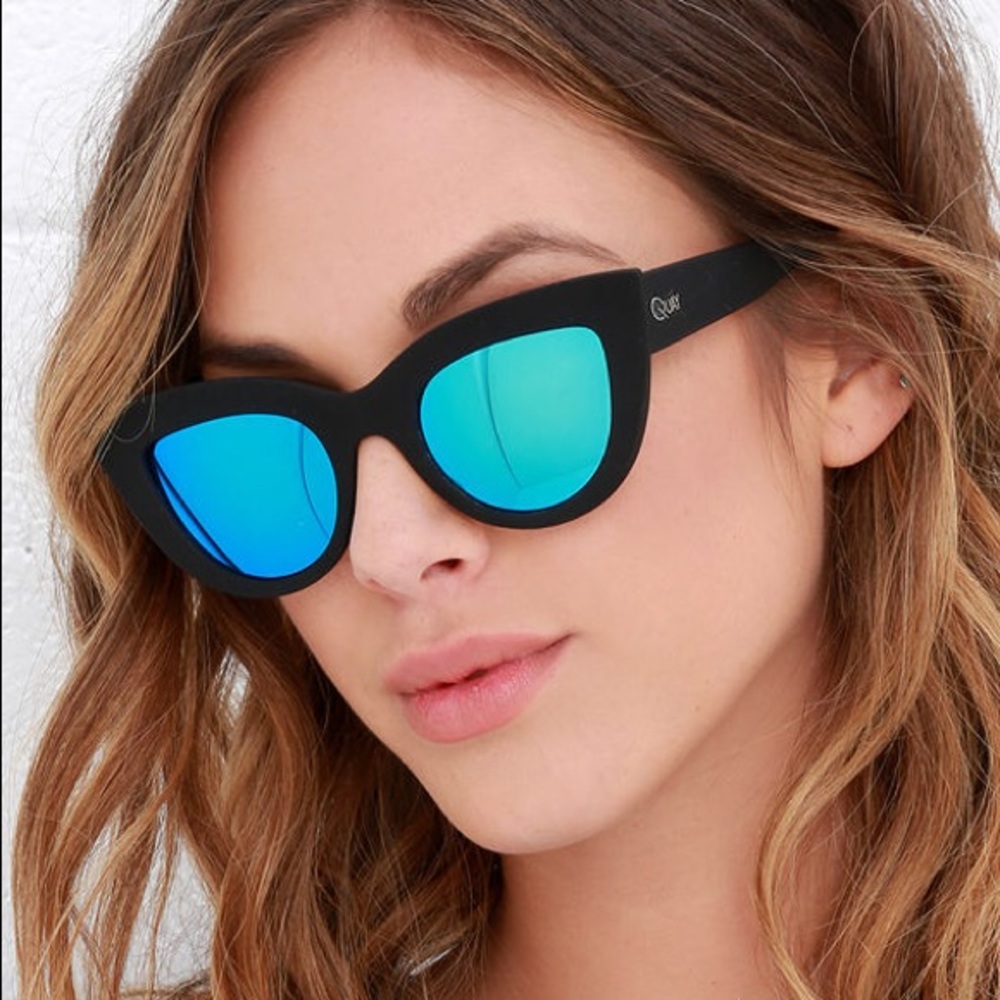 Quay Cat Eye Polarized Sunglasses